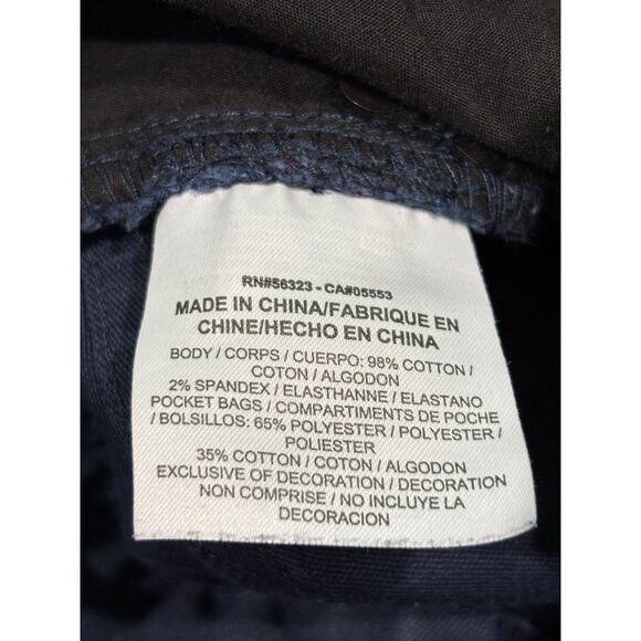 Nike SB Mens Navy Blue Straight-Leg Stretch Jeans - Picture 4 of 12